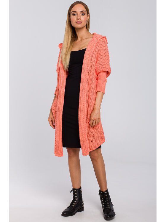 Made of Emotion Made of Emotion Cardigan M475 Arancione Custom Fit