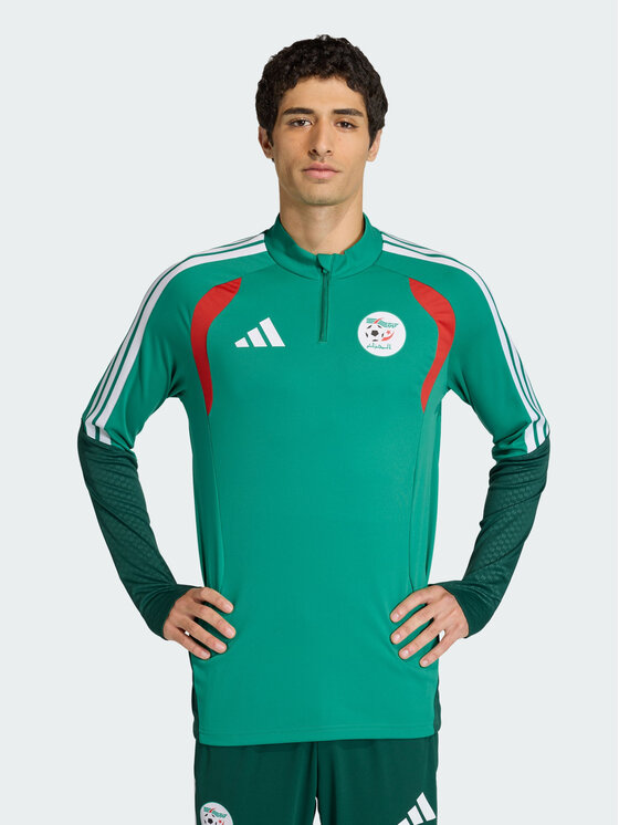 adidas adidas Bluza techniczna Algeria 26 Training Zielony Slim Fit