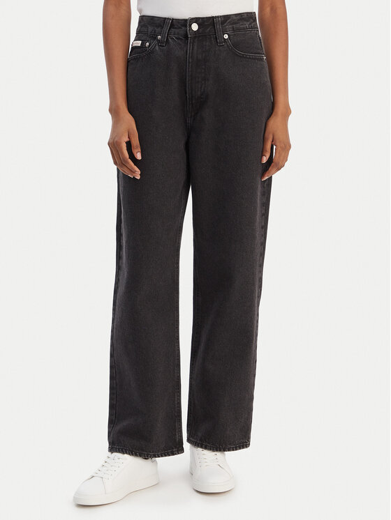 Calvin Klein Jeans Calvin Klein Jeans Jeansy LV047E627G Černá Barrel Fit