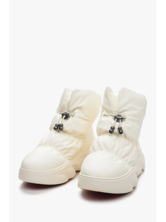 Estro Estro Μπότες Χιονιού ER00114232 Μπεζ