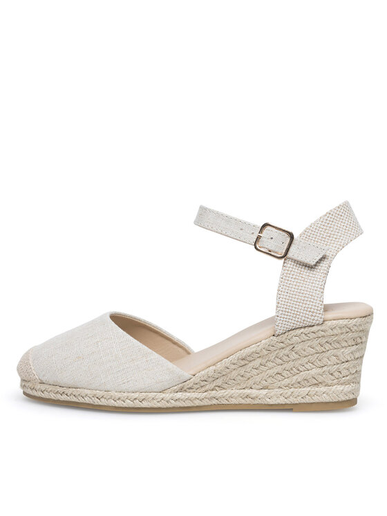Jenny Fairy Jenny Fairy Espadryle WYL2610-2 Beżowy