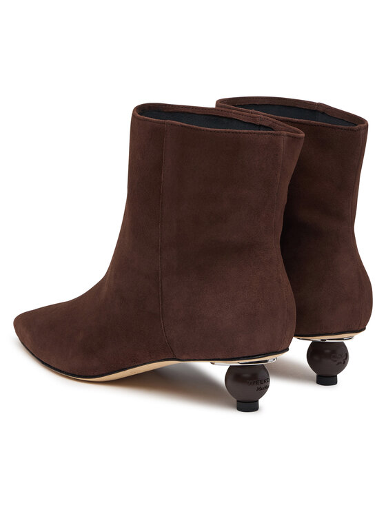 Weekend Max Mara Weekend Max Mara Μποτάκια Wkacapanna 2625796014 Σκούρο καφέ