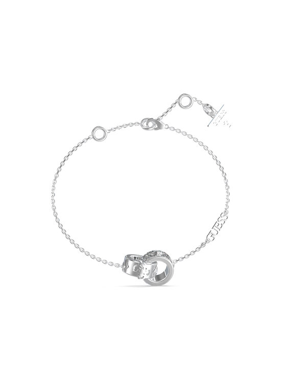 Guess Guess Náramok JUBB03282JWRHS Strieborná