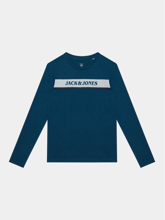 Jack&Jones Junior Bluza 12245919 Modra Regular Fit