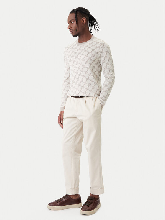 JOOP! JOOP! Светр 13Ravorono 10100436 30102137 Écru Regular Fit