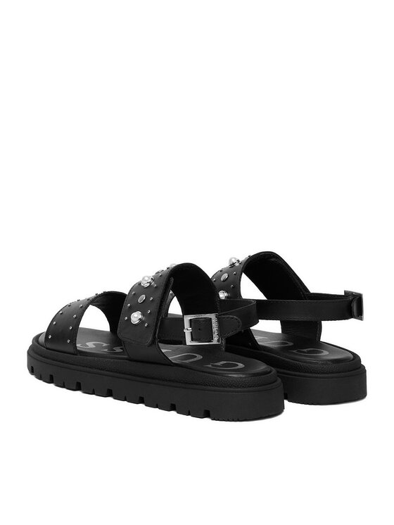 Guess Guess Sandály CEO-BAND-8985-A Černá