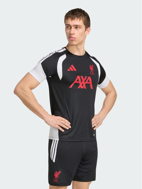 adidas adidas Koszulka techniczna Liverpool FC 26/27 Tiro Training Czarny Slim Fit