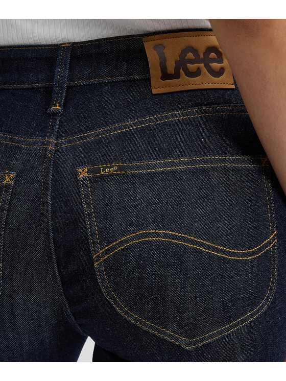 Lee Lee Jeansy 112376484 Granatowy Bootcut Fit