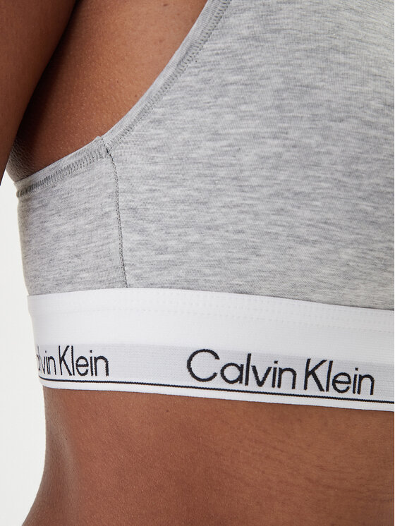 Calvin Klein Underwear Calvin Klein Underwear Top nedrček LV00QF8493 Siva
