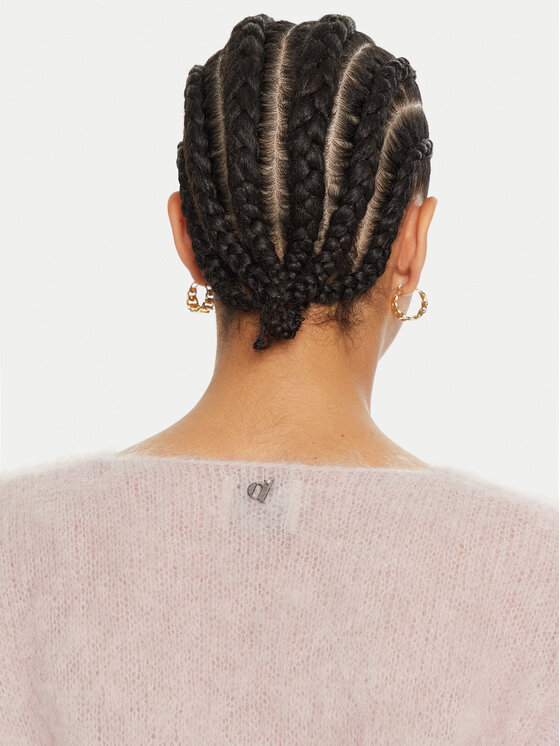 Dixie Dixie Sweter M277K009A Różowy Relaxed Fit