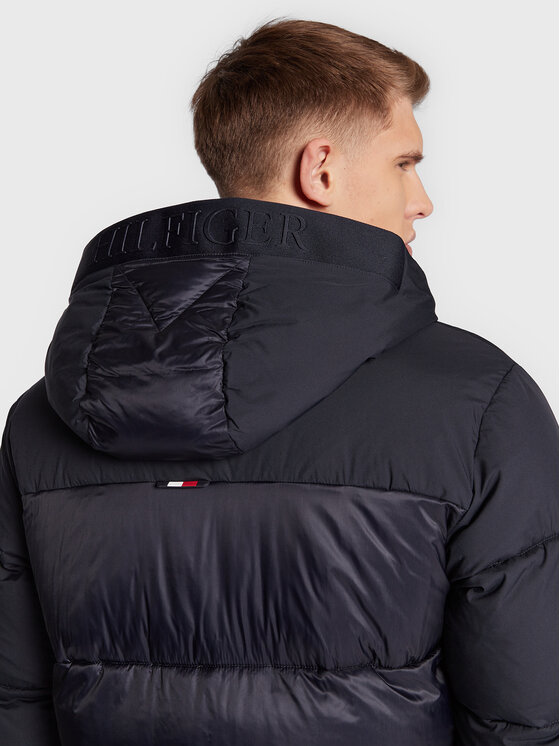 Tommy Hilfiger Tommy Hilfiger Zimska jakna MW0MW28723 Tamnoplava Regular Fit