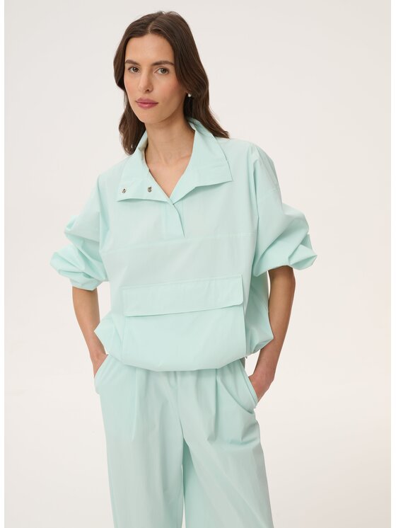 LEBRAND LEBRAND Kurtka anorak Sydney Niebieski jasny Regular Fit