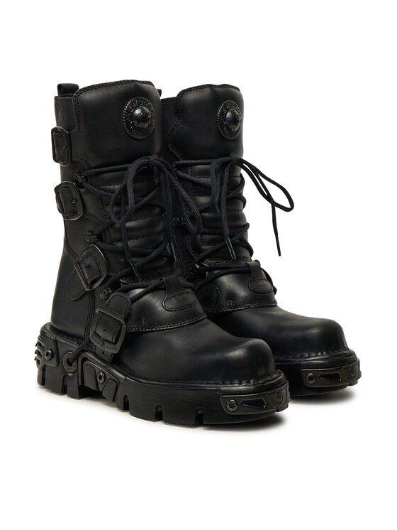 NEW ROCK NEW ROCK Bocanci M-373-S18 Negru