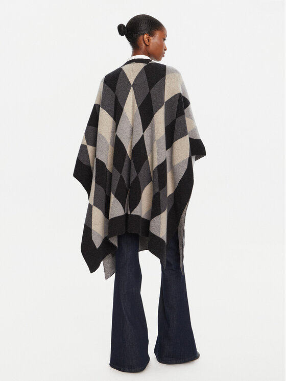 Barbour Barbour Poncho LKN1713MI11 Grau Relaxed Fit