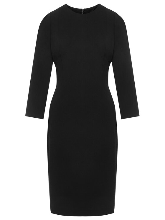 Calvin Klein Calvin Klein Φόρεμα κοκτέιλ K20K201517 Μαύρο Regular Fit