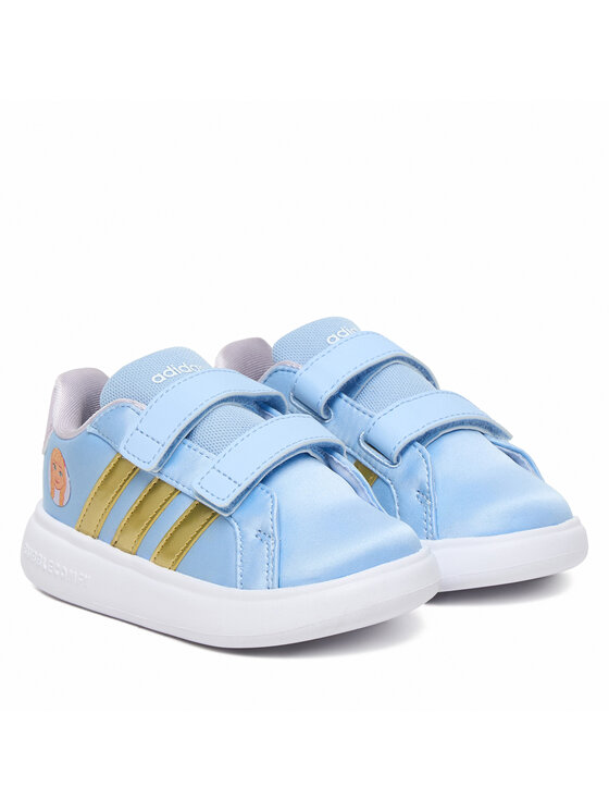 adidas adidas Sneakersy Disney Frozen Grand Court 3.0 JQ4355 Světle modrá