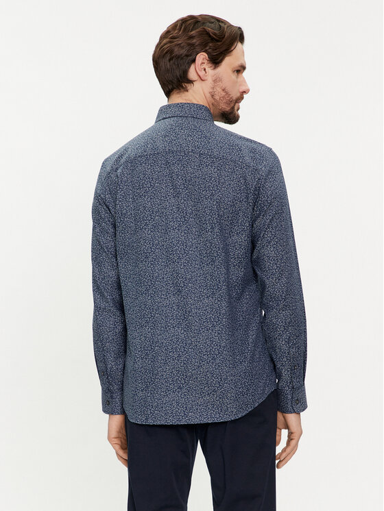 Selected Homme Selected Homme Krekls 16091075 Zils Regular Fit