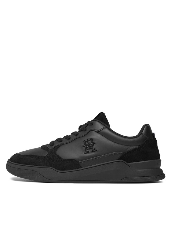 Tommy Hilfiger Tommy Hilfiger Sneakers Elevated Cupsole Lth Mix FM0FM04929 Schwarz