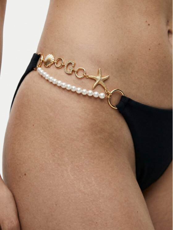 Guess Guess Bikini partea de jos E6GO00 KF412 Negru