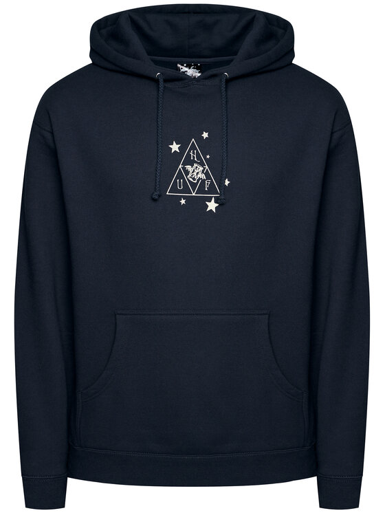 HUF HUF Džemperis THE SMASHING PUMPKINS Starlight PF00377 Tamsiai mėlyna Regular Fit