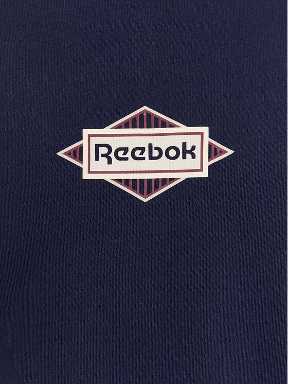 Reebok Reebok Pulóver Sporting Goods IM1503 Sötétkék Regular Fit