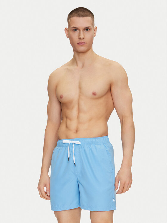 Resteröds Resteröds Szorty kąpielowe Willy 55251 6460 Niebieski Regular Fit