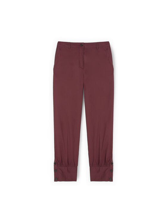 Motivi Motivi Spodnie materiałowe P00VQ004580N029 Fioletowy Regular Fit