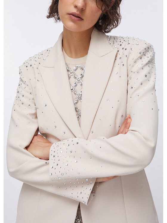 Liu Jo Liu Jo Giacca da donna PA6005T2527X0753 Bianco Slim Fit