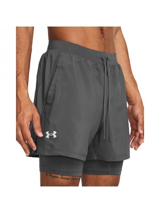 Under Armour Under Armour Szorty sportowe 1382640 Szary Slim Fit