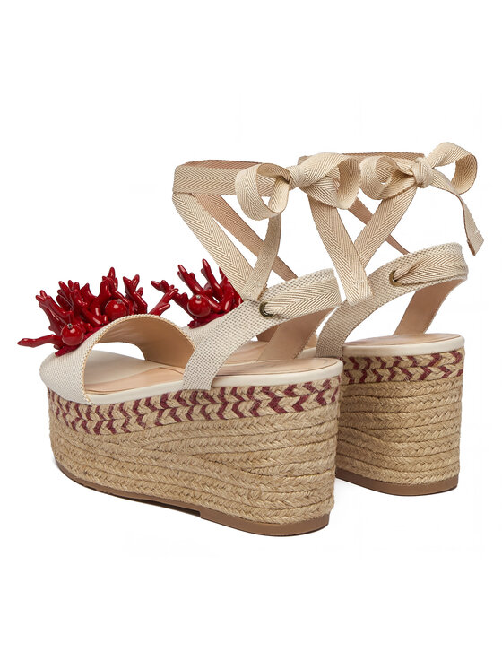 Liu Jo Liu Jo Espadrilky Bali 02 SA6085 T6948 Krémová