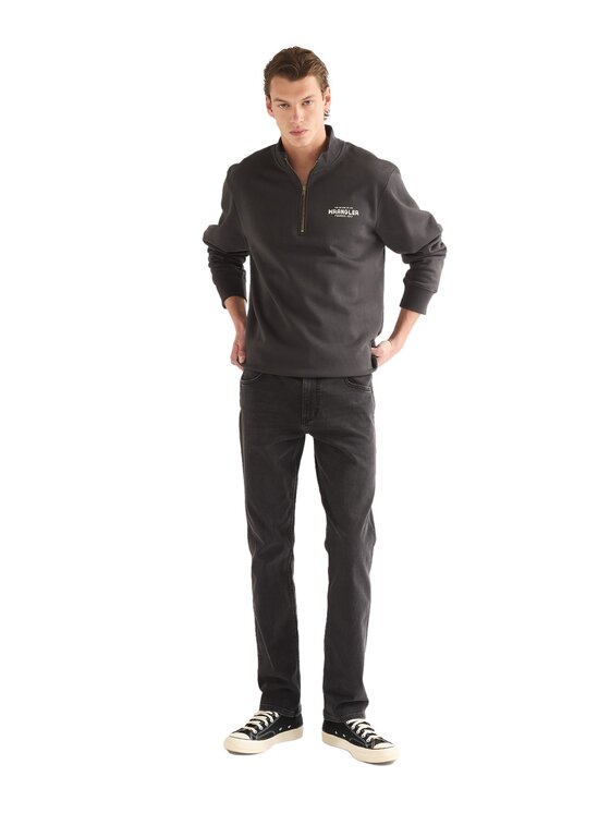 Wrangler Wrangler Jeansy 112386918 Czarny Regular Fit