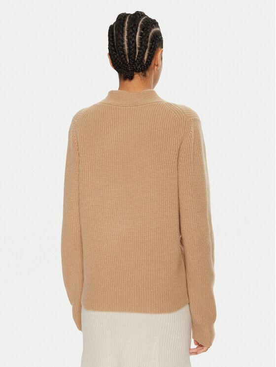 Calvin Klein Calvin Klein Pulover K20K207426 Rjava Relaxed Fit