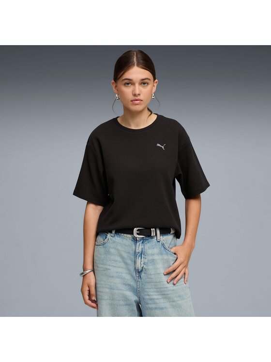 Puma Puma T-Shirt 691813 Czarny Regular Fit