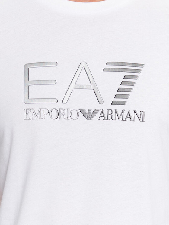 EA7 Emporio Armani EA7 Emporio Armani T-shirt 6RPT71 PJM9Z 1100 Bianco Regular Fit