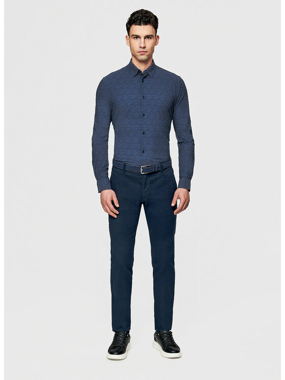 Pako Lorente Pako Lorente Koszula P26SF-1X-066 Granatowy Slim Fit