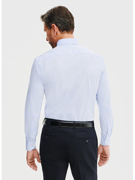 Pako Lorente Pako Lorente Koszula P25SF-1X-010 Niebieski Slim Fit