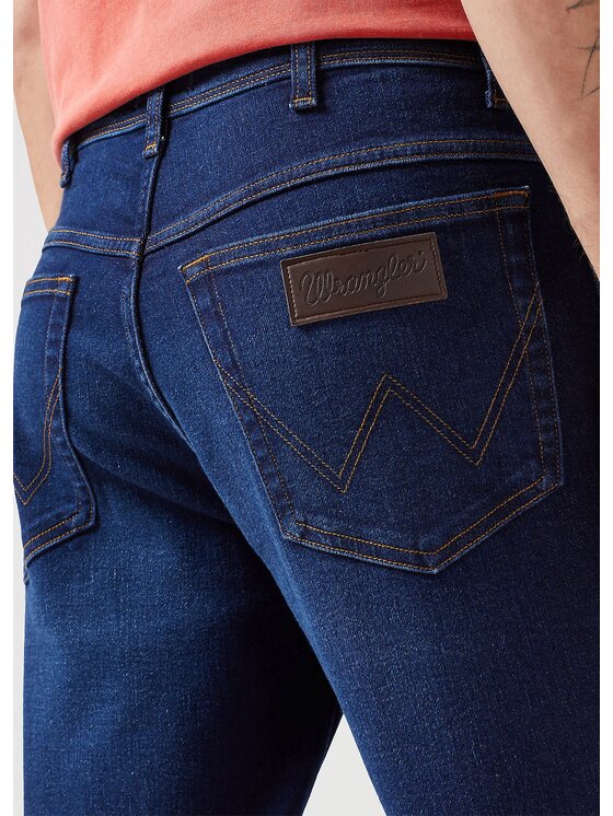 Wrangler Wrangler Jeansy TEXAS SLIM Niebieski Slim Fit