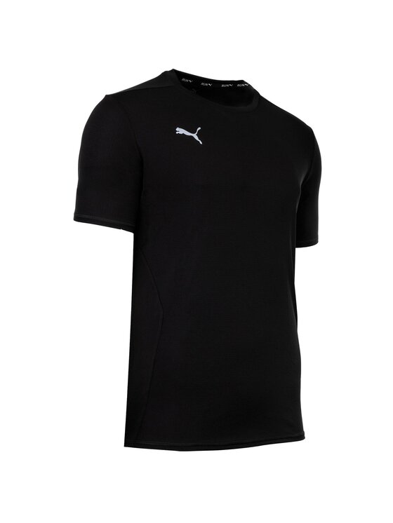 Puma Puma Komplet koszula i szorty materiałowe 27366 Czarny Comfort Fit