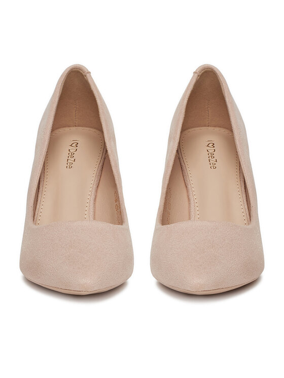 DeeZee DeeZee Scarpe stiletto DZ002 Beige