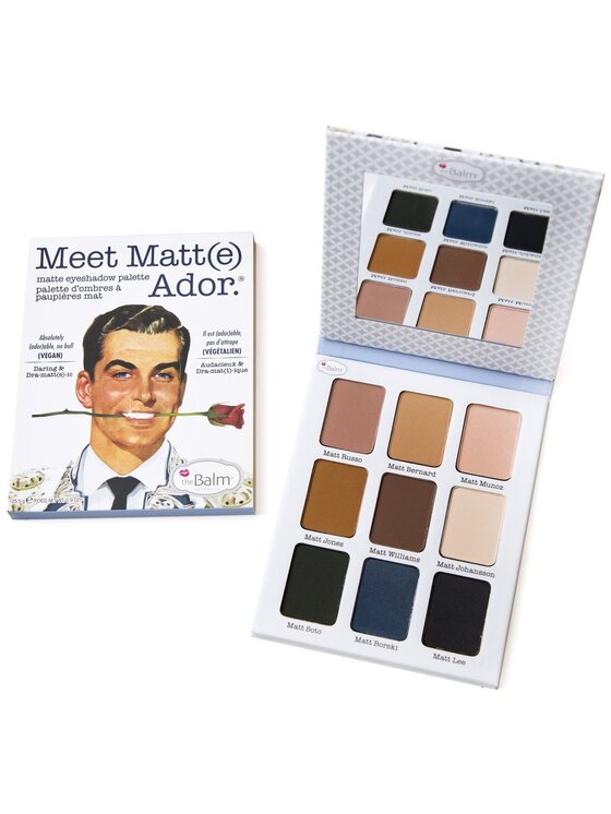 theBalm theBalm MEET MATT(e) Paleta cieni do powiek Ador