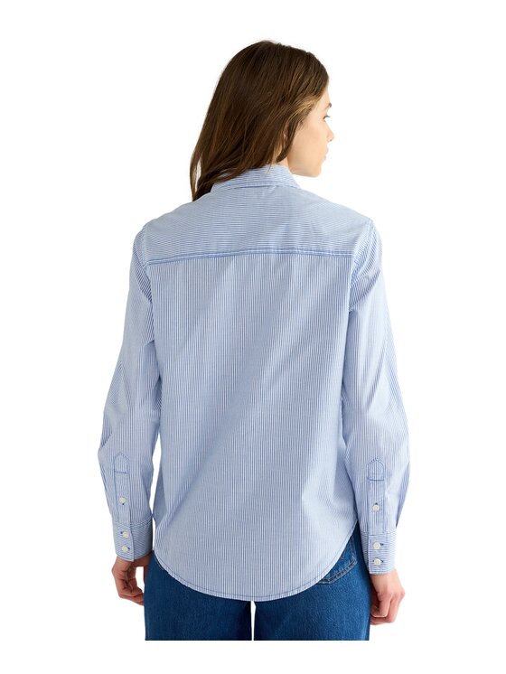 Wrangler Wrangler Koszula 112386758 Niebieski Regular Fit