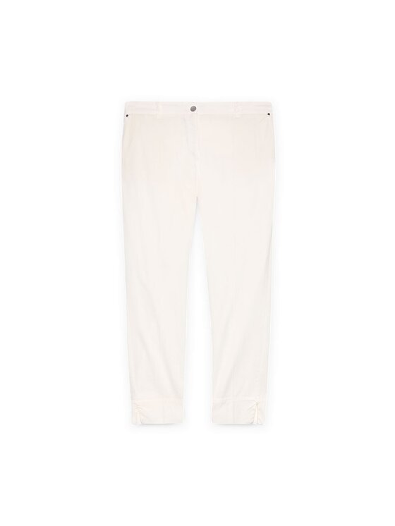 Fiorella Rubino Fiorella Rubino Pantaloni di tessuto P718T004800N011 Bianco Regular Fit