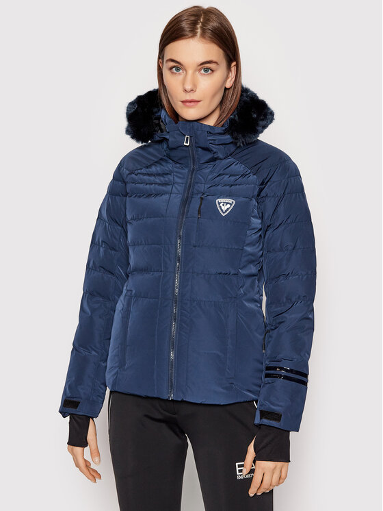 Rossignol Rossignol Slēpošanas jaka Rapide Pearly RLKWJ17 Tumši zils Slim Fit