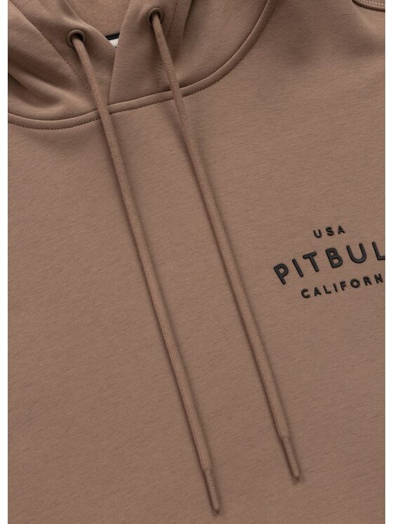 PITBULL PITBULL Bluza ARBOR Brązowy Regular Fit