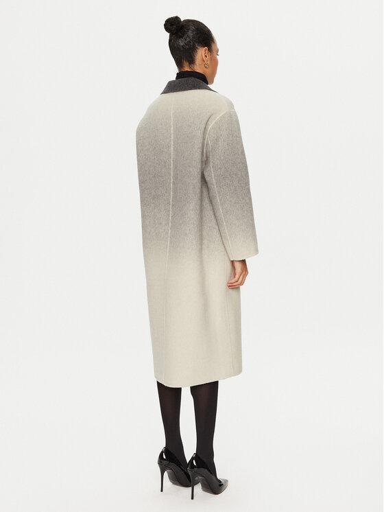 ViCOLO ViCOLO Wollmantel TS0017 Grau Regular Fit