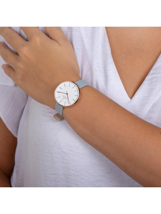 Obaku Obaku Hodinky V211LXVIRL Šedá