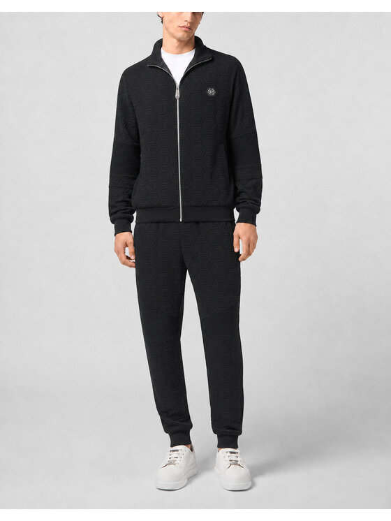 PHILIPP PLEIN PHILIPP PLEIN Spodnie dresowe 31040 Czarny Jogger Fit