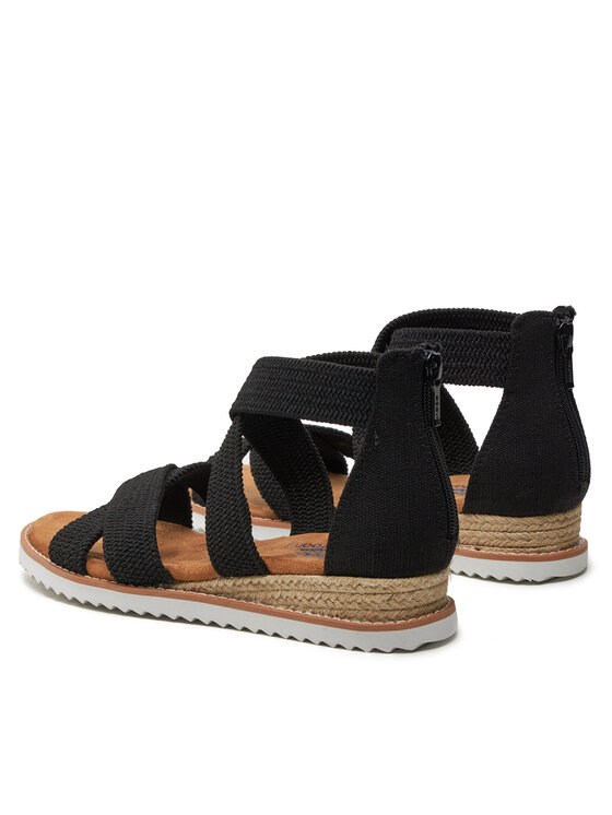 Skechers Skechers Sandały Skechers Desert Kiss - Desert Nights Czarny