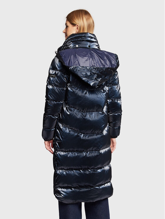 Frieda & Freddies Frieda & Freddies Пухено яке 8824 Тъмносин Regular Fit