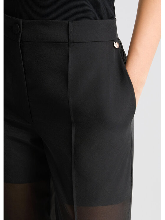 Liu Jo Liu Jo Spodnie garniturowe CA5143T297 Czarny Regular Fit